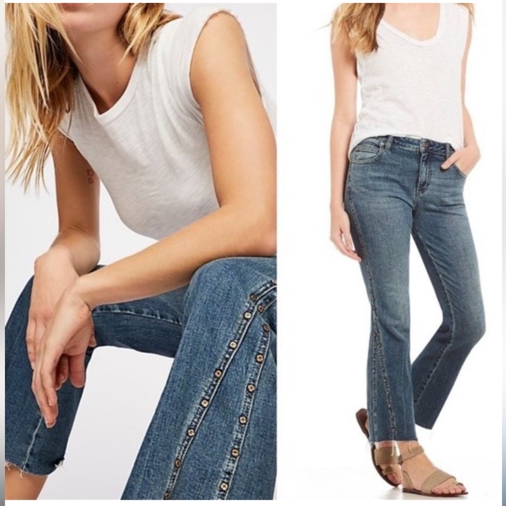 Free People Blue Women Jeans